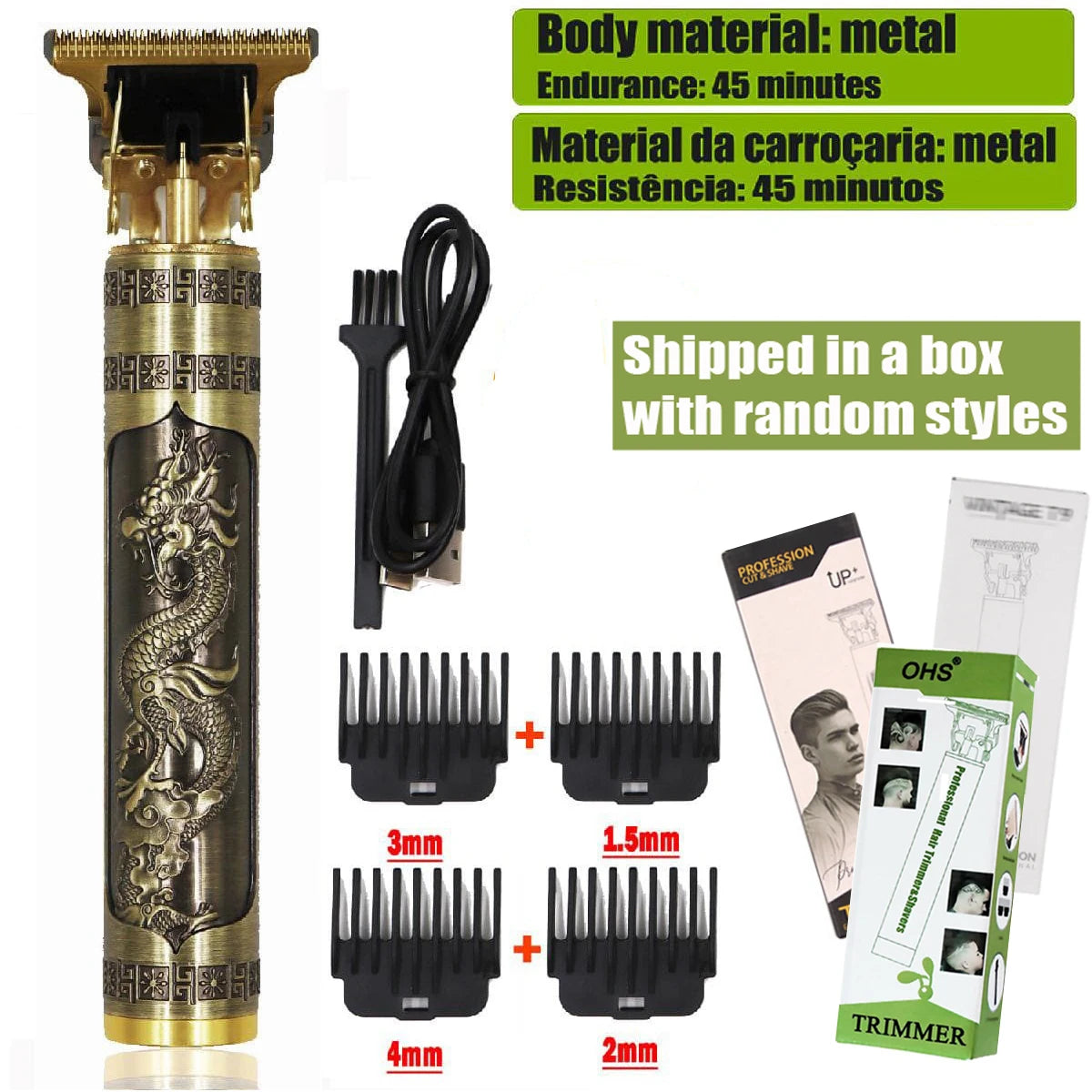 T9 Hair Clipper Professional Beard & Hair Trimmer - Urbizia