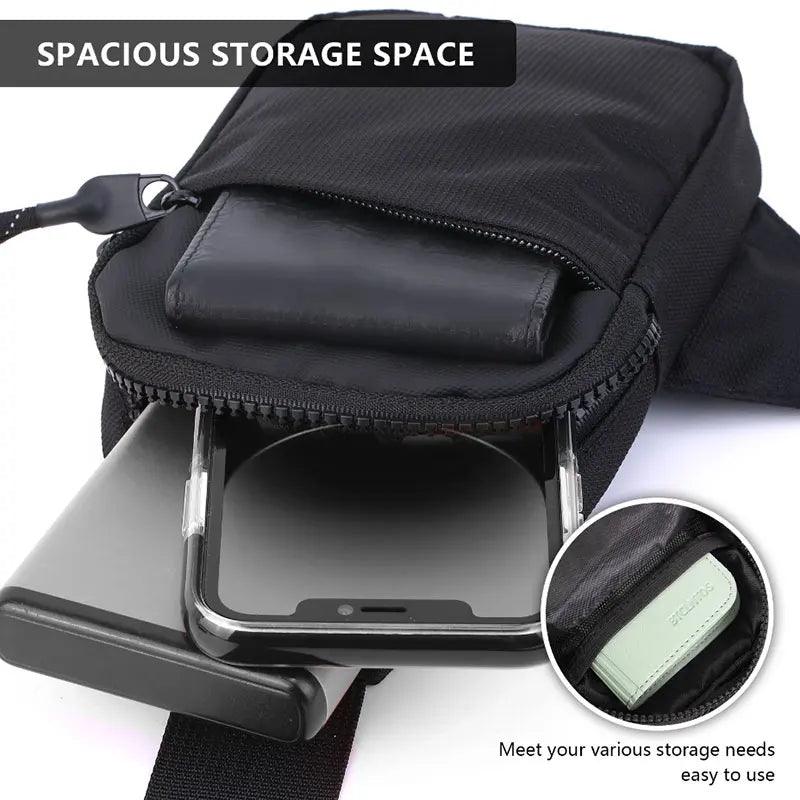 New Sports Chest Bag Men's Small Size Backpack Women Messenger Bag Mobile Phone Waist Bag Mini Fashion Satchel