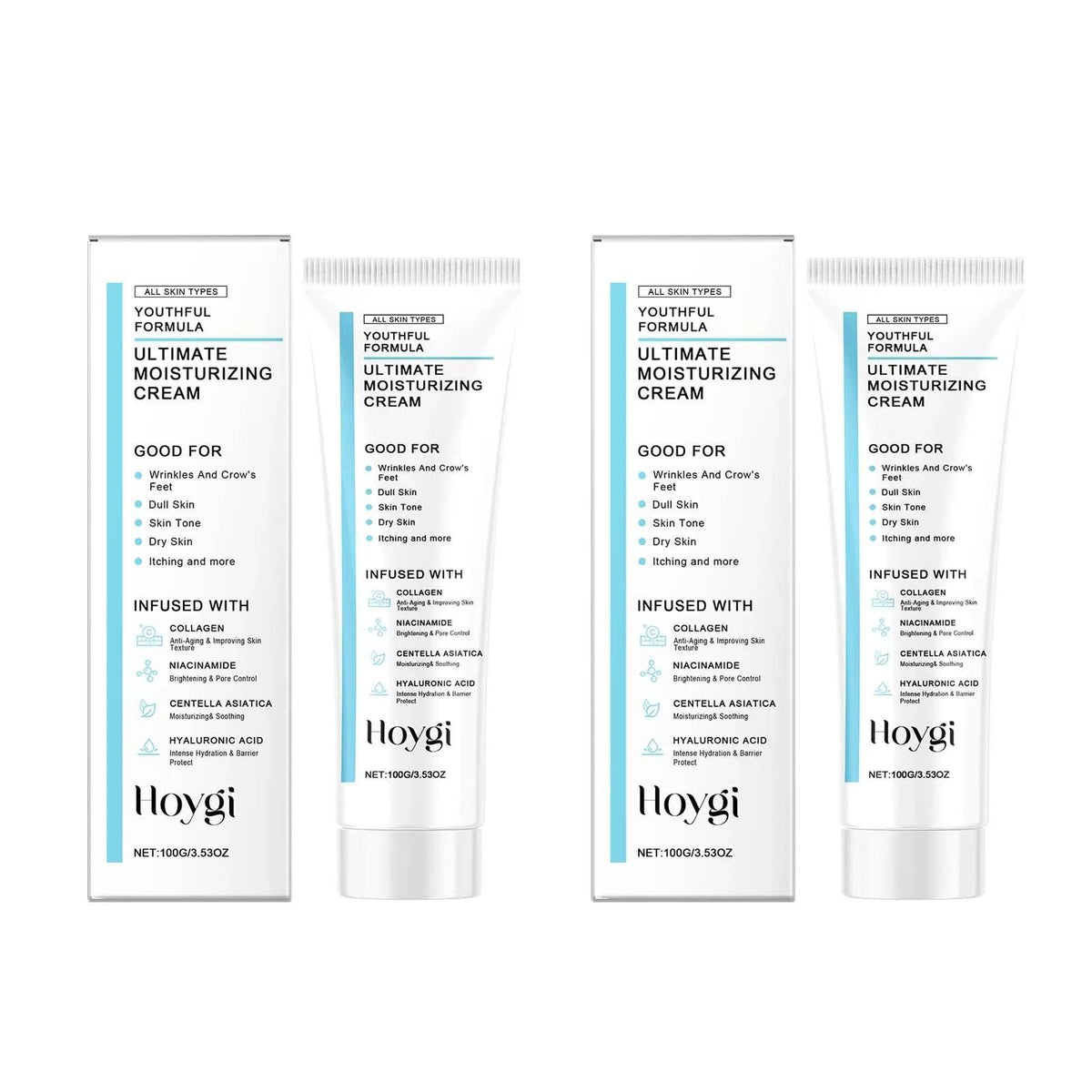 Centella Moisturizing Cream Hyaluronic Acid Daily Nourishing Cream Strengthen Barrier Rejuvenation Oil Control Brighten Skin Car
