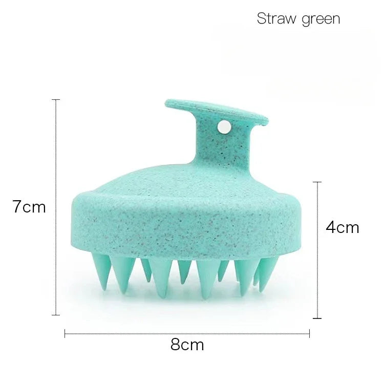 Silicone Shampoo Brush Scalp Massager - Urbizia