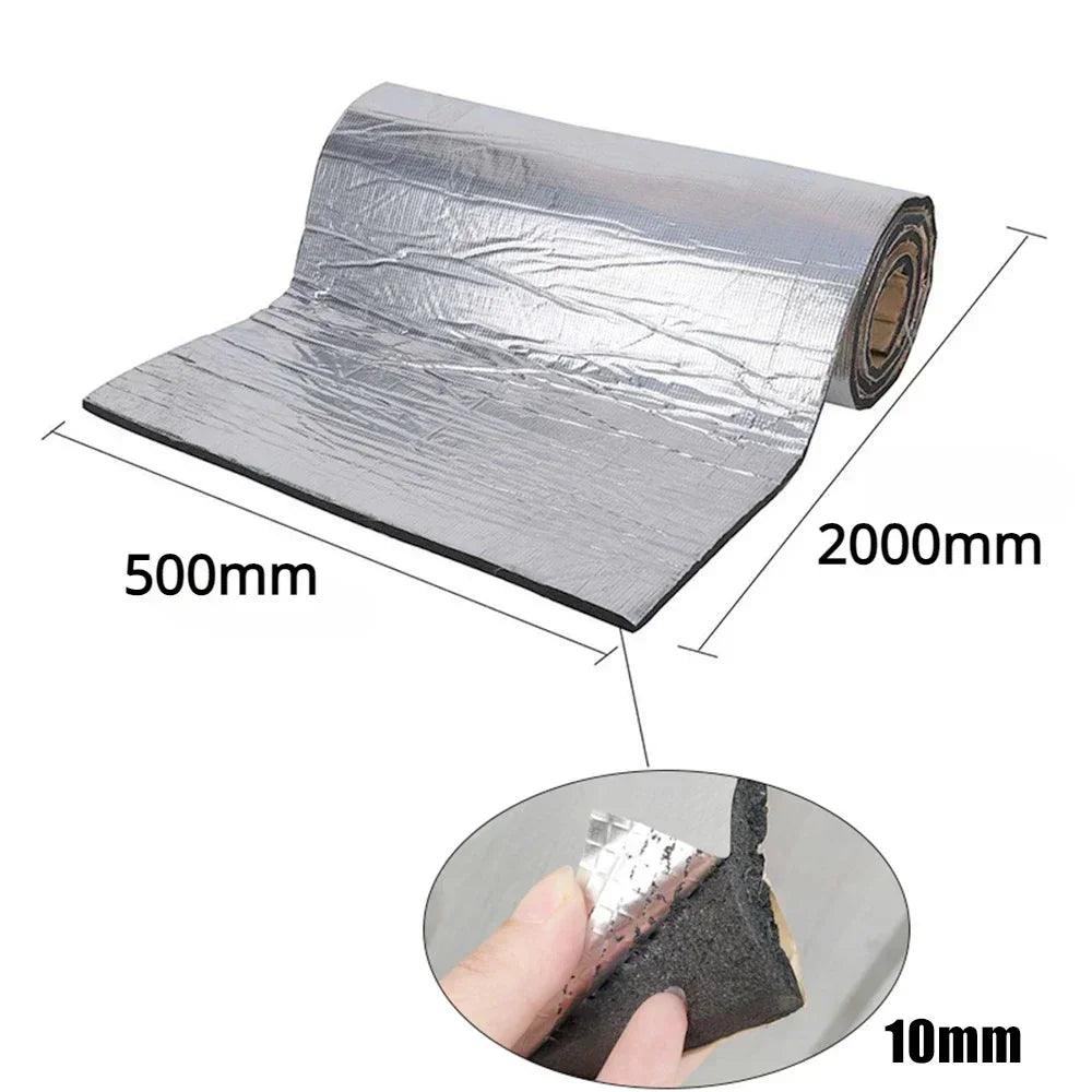 200x50/40x25cm Car Noise Deadening Mat Sound Proofing Deadener Heat Insulation Mat Hood Closed Cell Foam Vehicle Accessories
