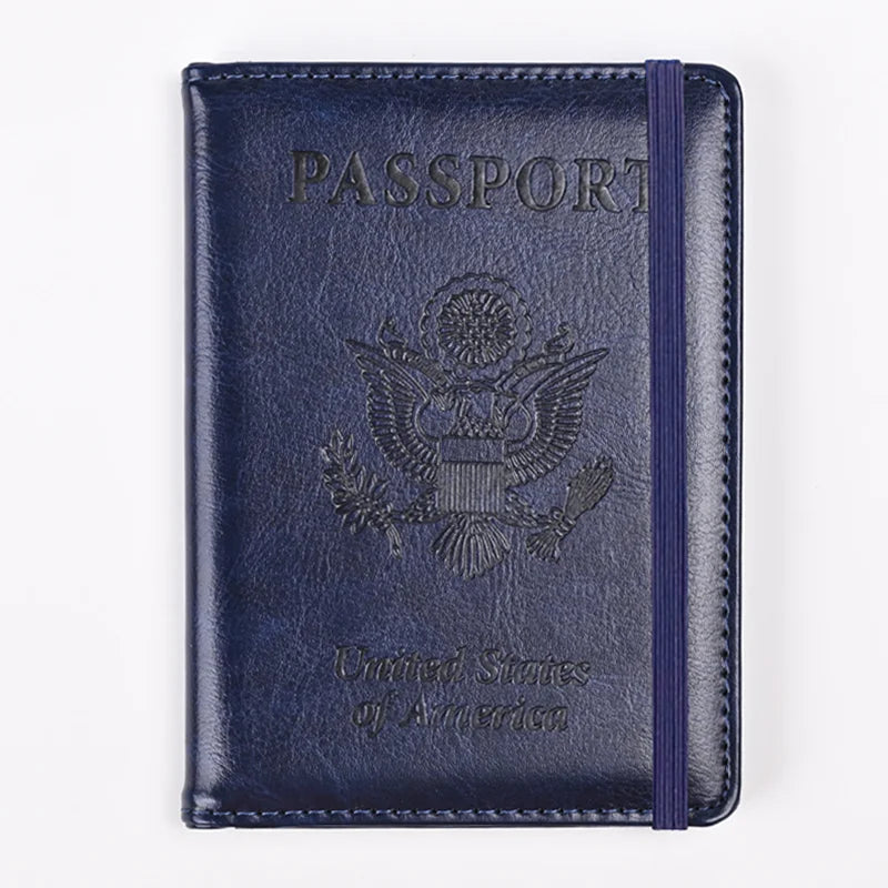 Passport Holder for Travel, Rfid Passport Cover Case, Passport Wallet Women Travel Essentials Accessories Document Organizer