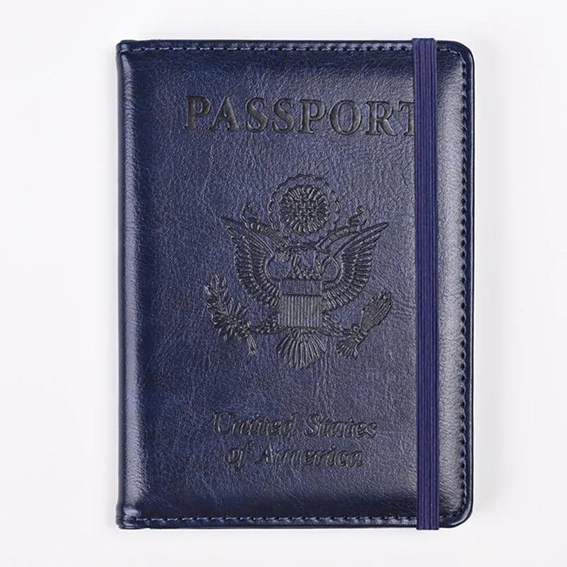 Passport Holder for Travel, Rfid Passport Cover Case, Passport Wallet Women Travel Essentials Accessories Document Organizer
