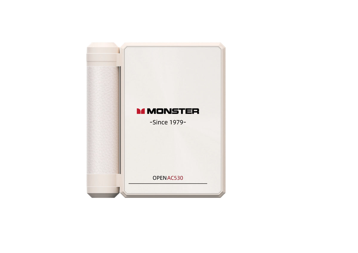 Monster AC530 Open Bi-Folding Wireless Bluetooth Headset, Perfect for Sports and Running Enthusiasts