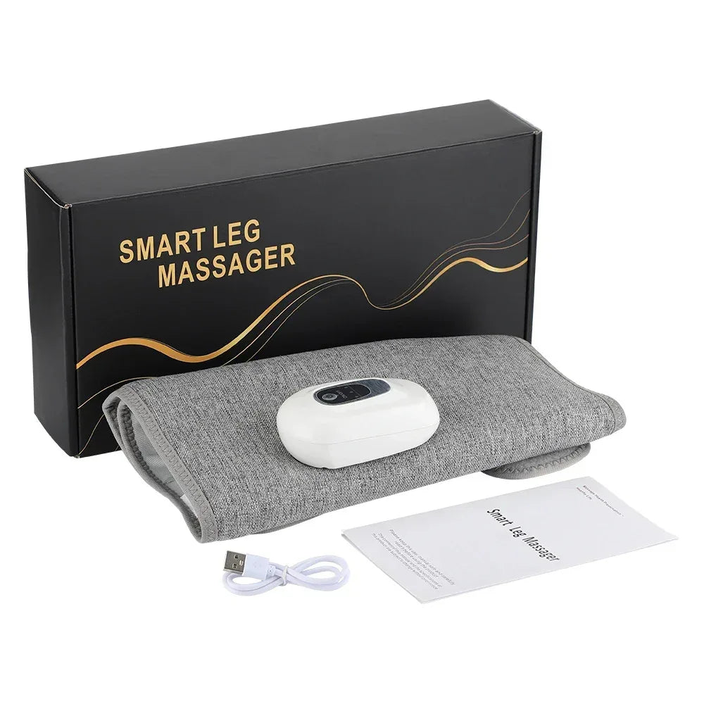1/2 pcs Electric Leg Massager Wireless 360° Air Compression Leg Calf Massage Air Pressure Calf Massager Relax Leg Muscle - Urbizia