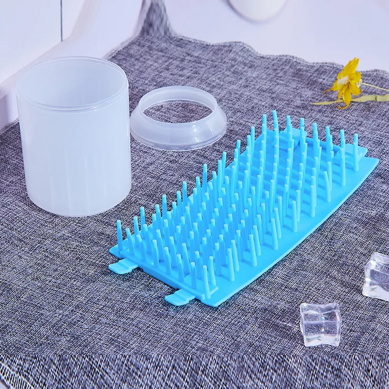 Dog Paw Cleaner Cup with Soft Silicone Combs - Urbizia