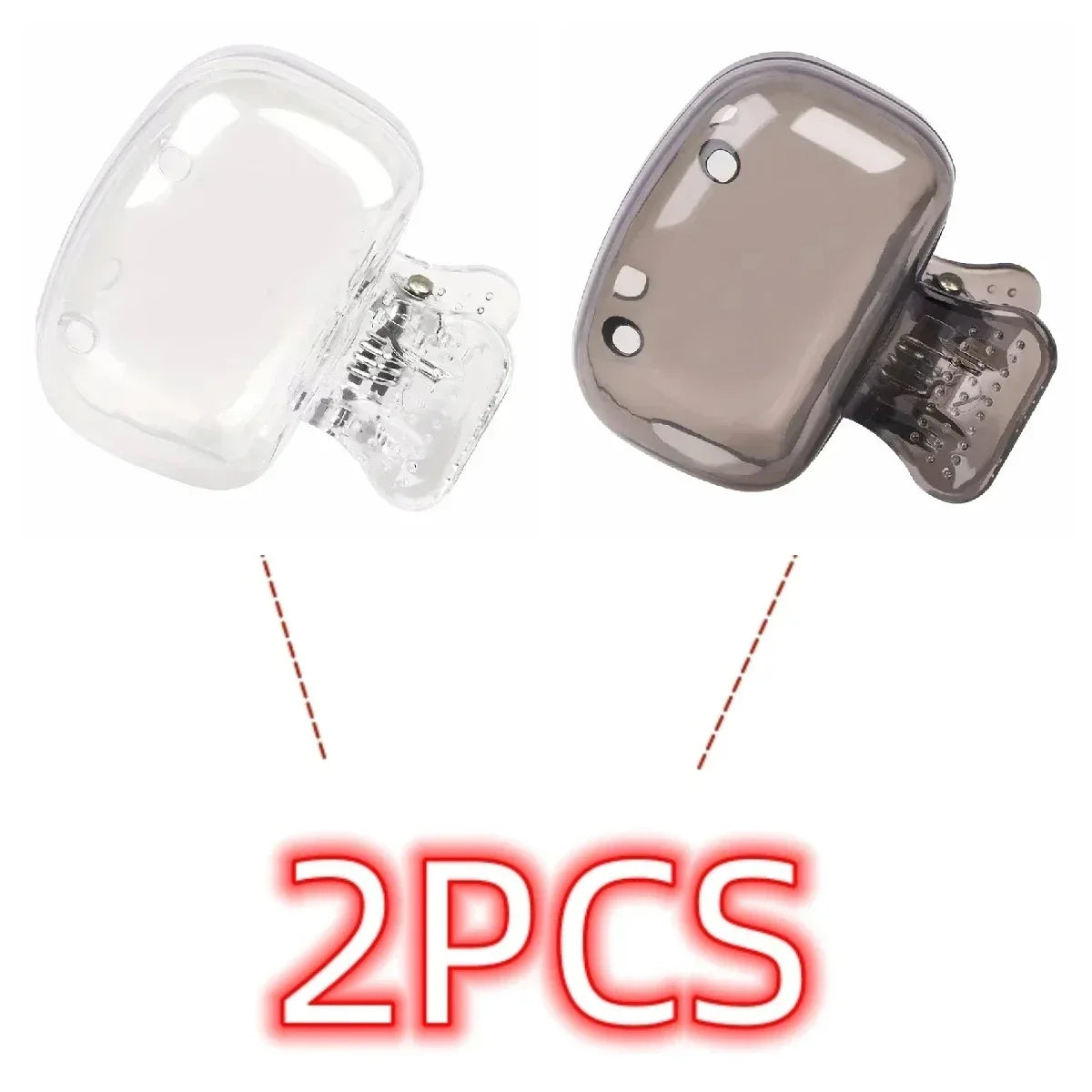 Toothbrush Head Cover Travel Protector Caps (2 Pack)