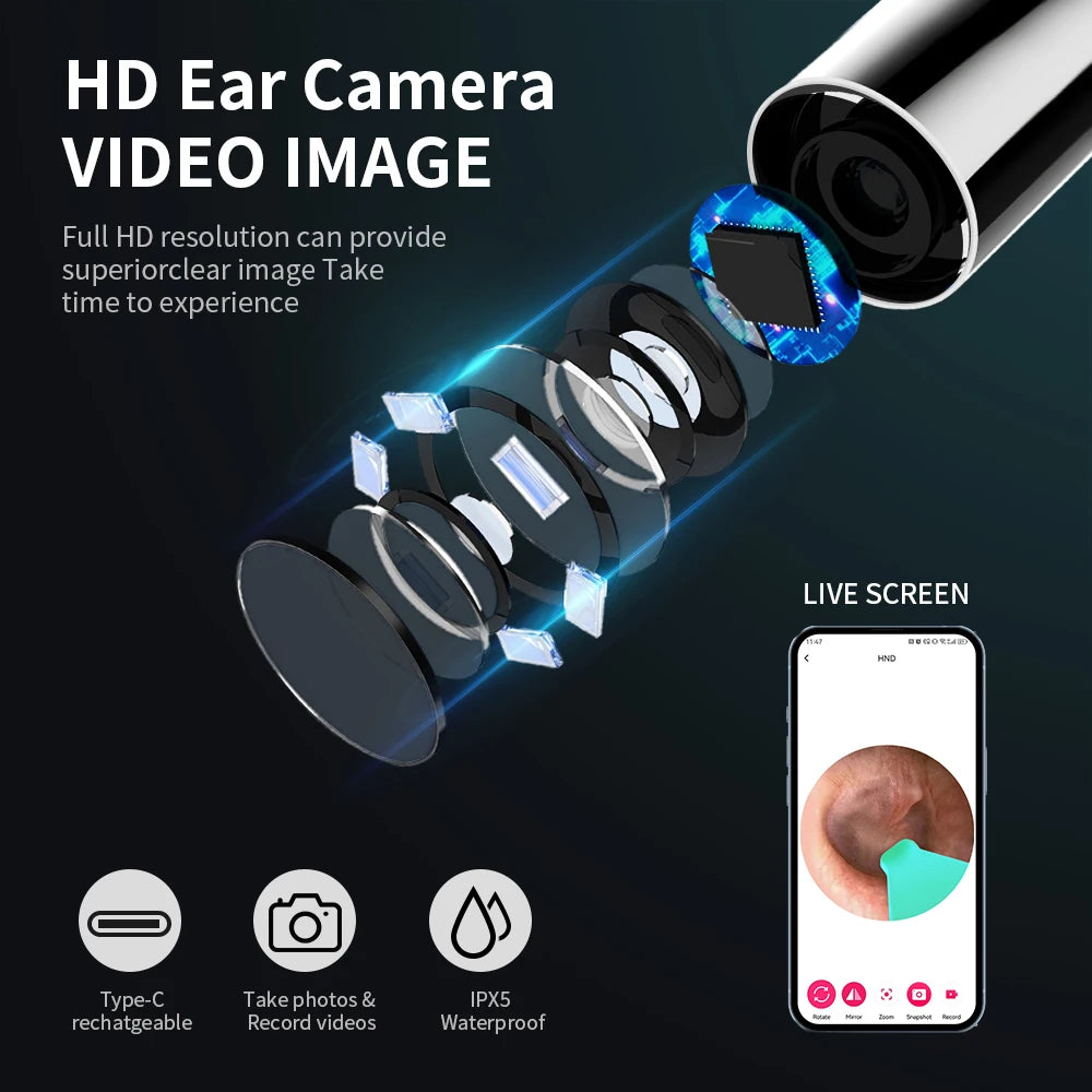 Smart Ear Cleaner with HD Camera Set - Urbizia