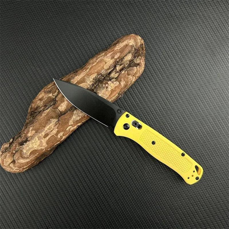 Multi Colors BM 535/533 Outdoor Camping Folding Pocket Knife Drop Point Blade Nylon Fiber Handle High Hardness Utility Knives