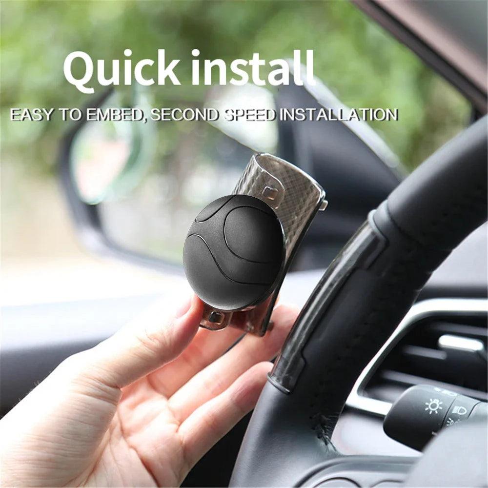 Car Steering Wheel Booster Ball Turning Spinner Knob Bearing Power Handle Rotating Universal Auto Accessories Labor Saving Kit