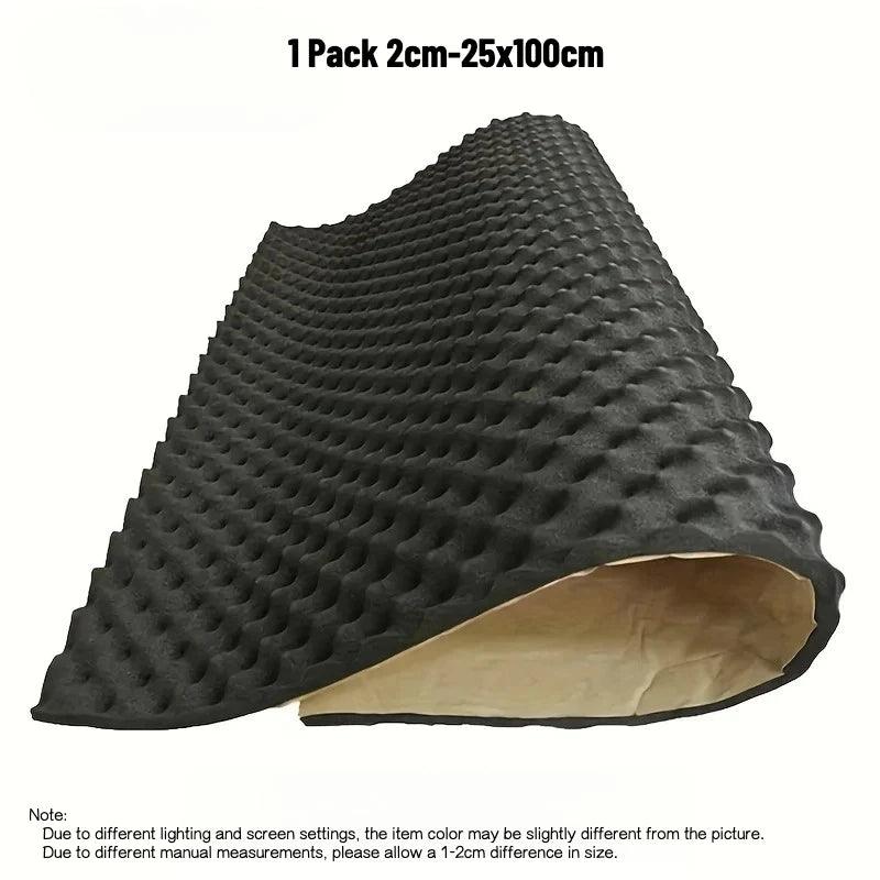 High-Density Self Adhesive Soundproofing Insulation Cotton Thickness Black Panels for Walls Soundproofing Insulation for Car