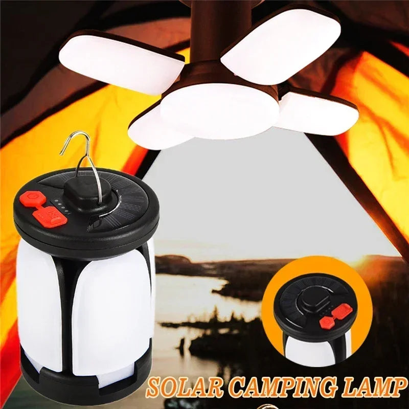 High Power Solar LED Camping Lantern