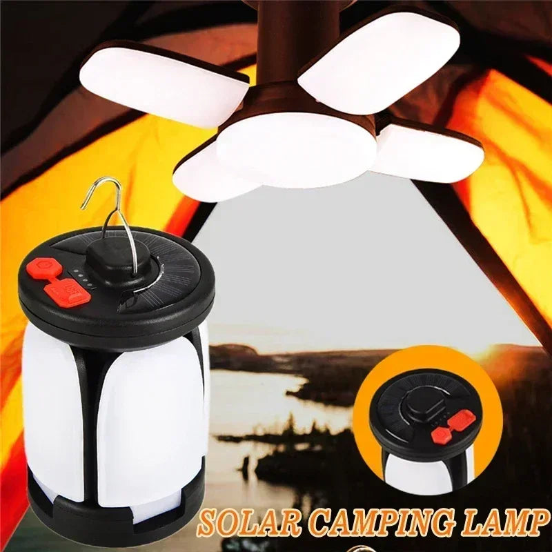 High Power Solar LED Camping Lantern - Urbizia