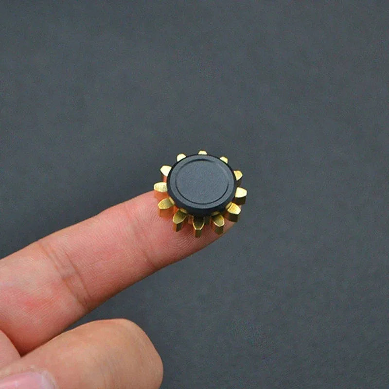 Mini Metal Gear Fidget Spinner Gyroscope Toy