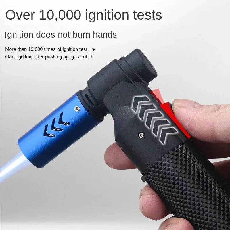 HONEST Jet Butane Gas Lighter – Windproof Metal Cigar & Kitchen Torch Lighter