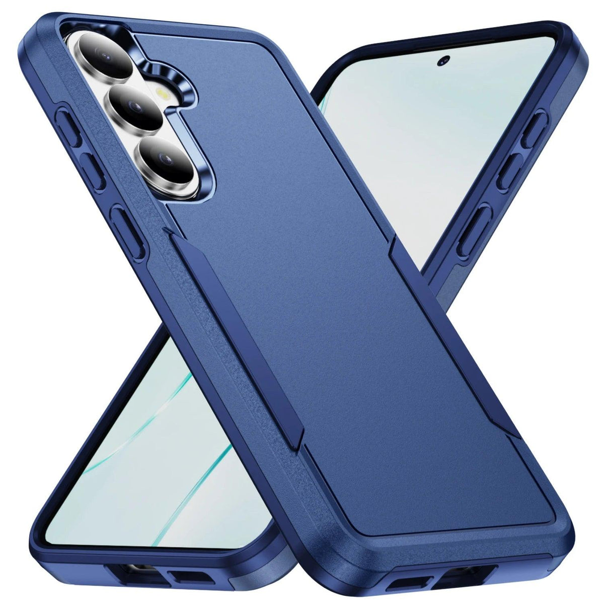 A XIONG GU Dual Layer Armor Case – Samsung Galaxy S20–S26 Ultra A16–A57, Tough Shockproof Cover