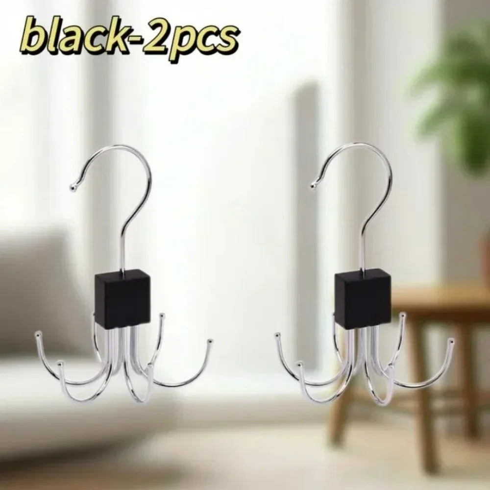 360° Rotating Multi-Hook Closet Organizer Hanger