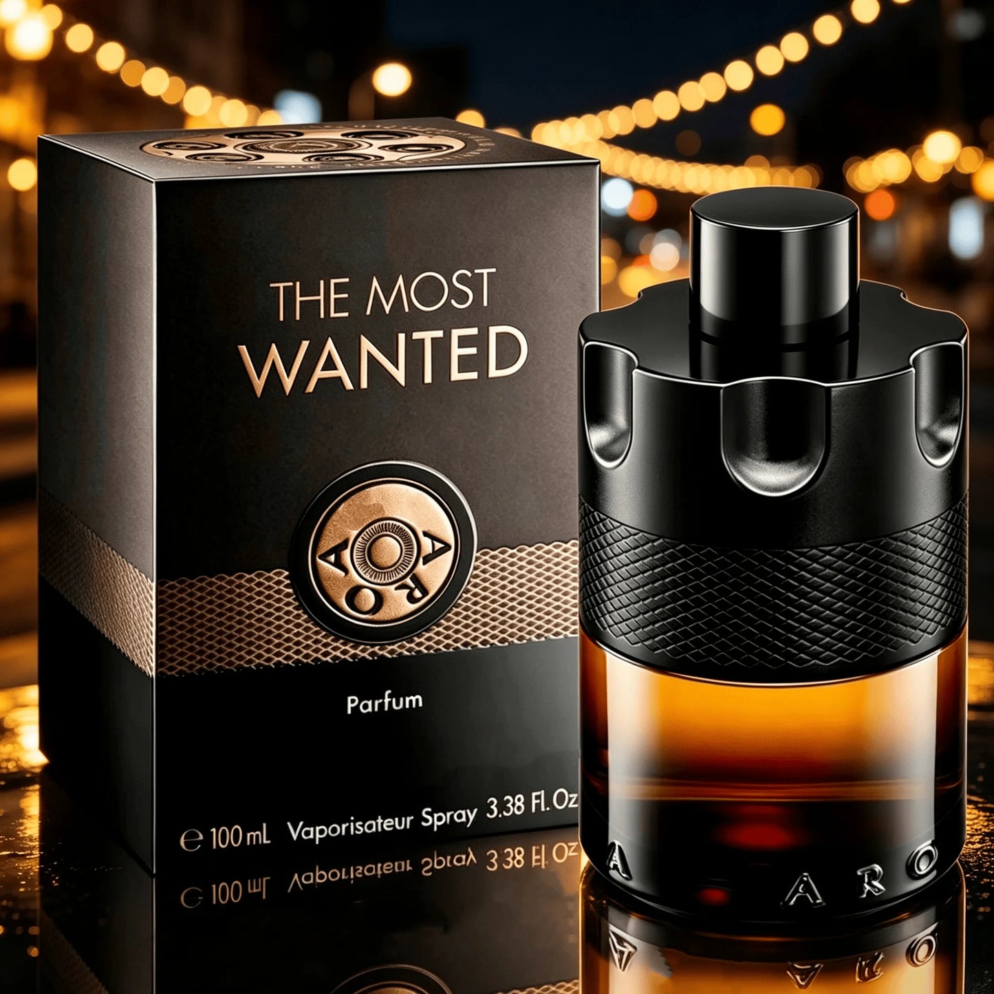 Azzaro The Most Wanted Eau De Parfum For Men 100ml 3.4 Fl Oz 100% Original Boxed Perfume Long‑Lasting Woody Spicy Fragrance Luxury Cologne Spray Gift For Him Daily Dating Party Body Perfume