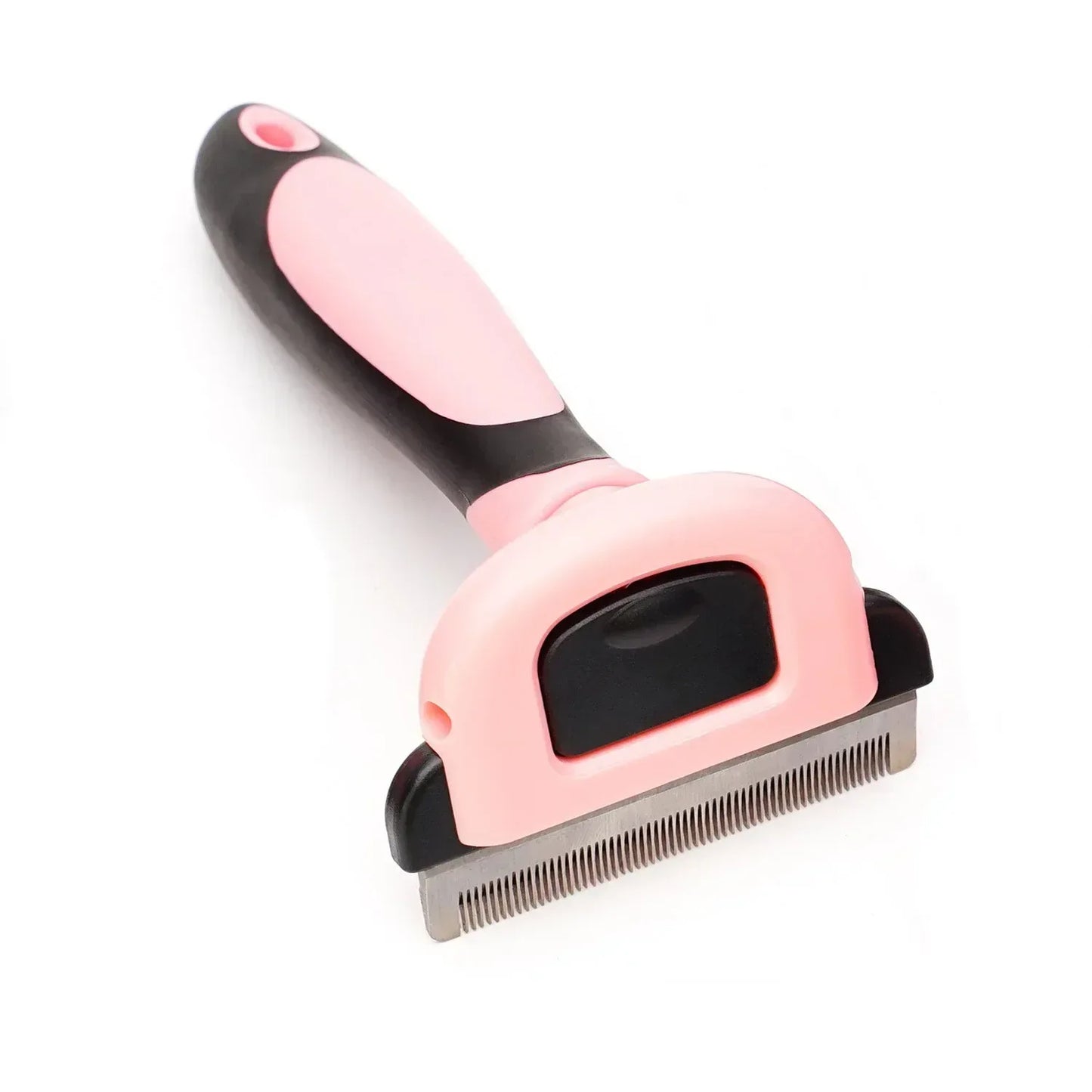 Pet Grooming Brush-Double Sided Shedding and Dematting Undercoat Rake Comb for Dogs and Cats Grooming and Care Deshedding Tool - Urbizia