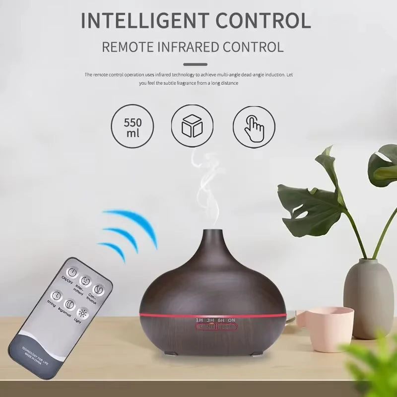 Air Humidifier Aromatherapy Essential Oil Diffuser - Urbizia