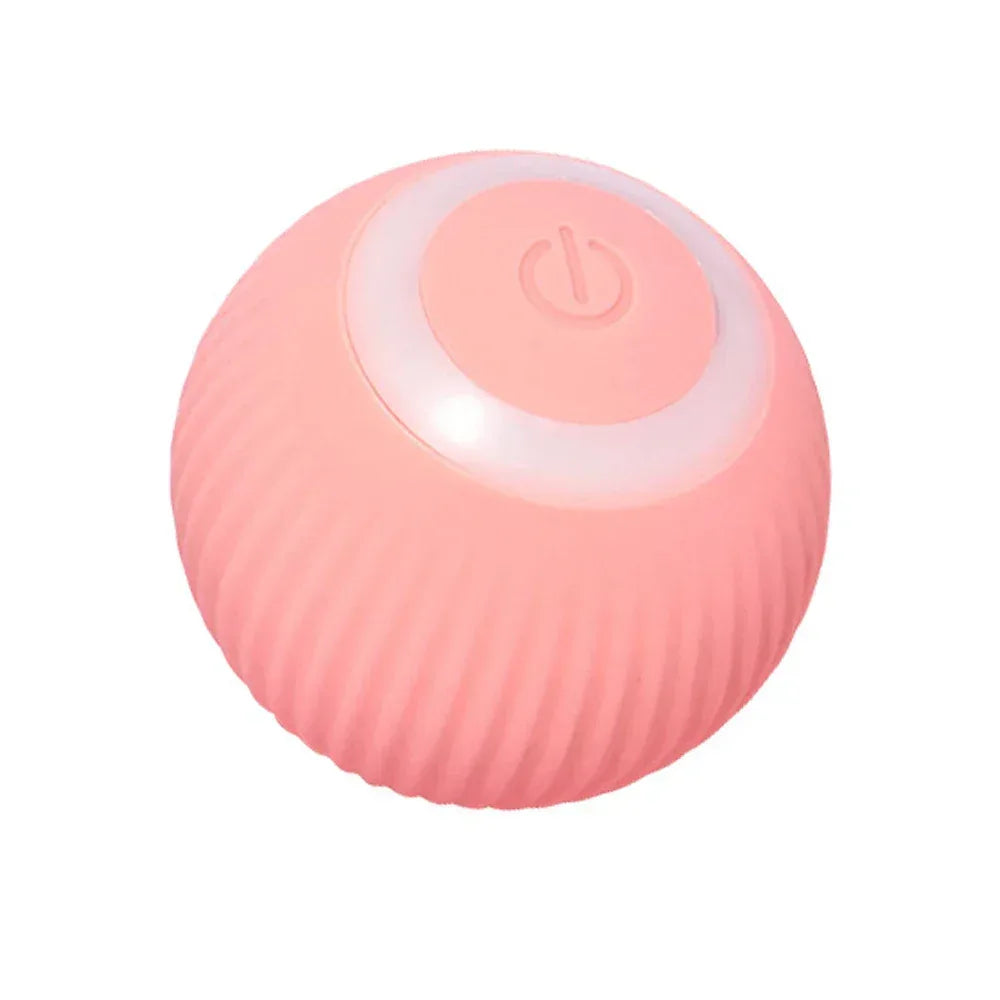 Smart Cat Toys Automatic Rolling Ball Electric Cat Toys Interactive for Cats Training Self-moving Kitten Toys for Indoor Playing - Urbizia