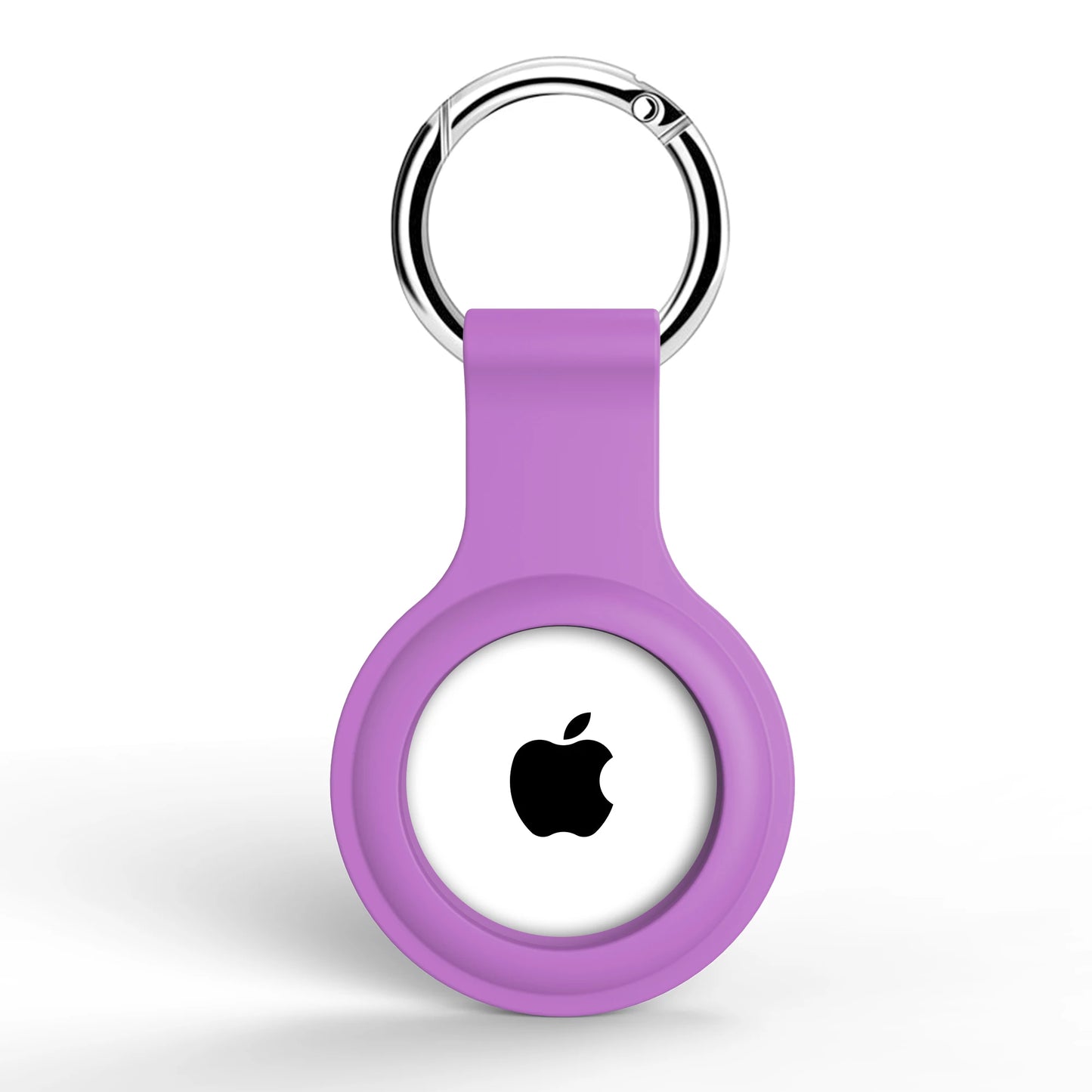 Silicone Protective Case for Apple AirTag with Keychain