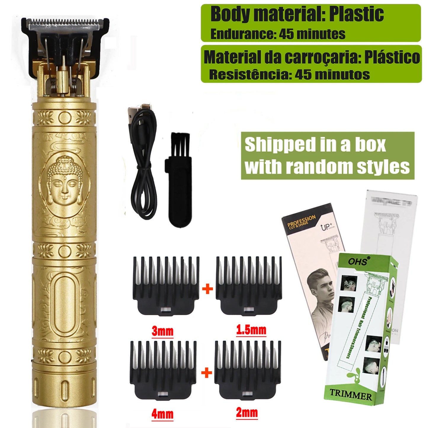 T9 Hair Clipper Professional Beard & Hair Trimmer - Urbizia