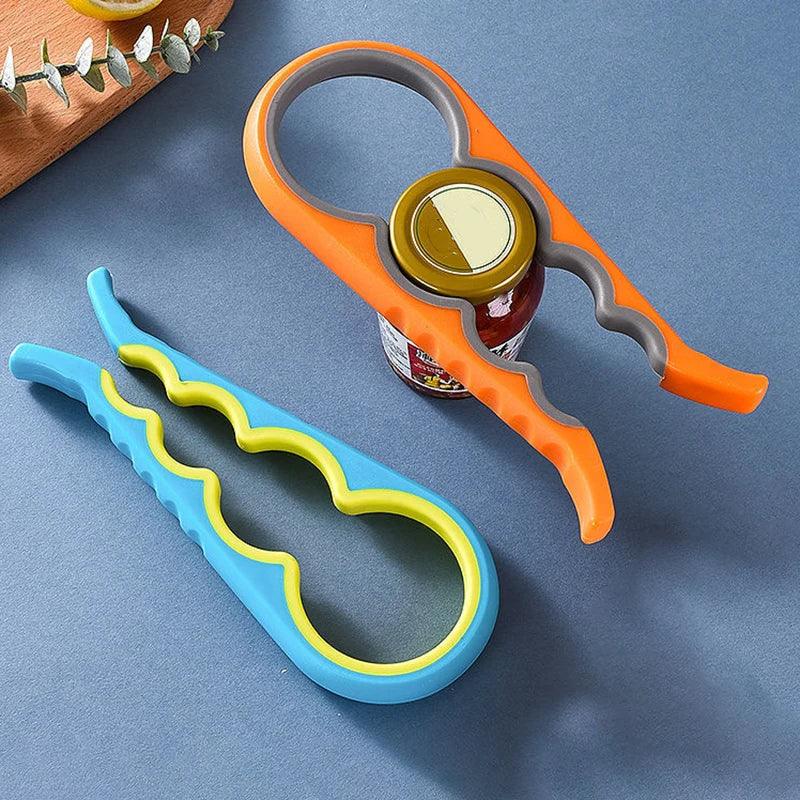 4-in-1 Multifunction Kitchen Bottle & Jar Opener Tool