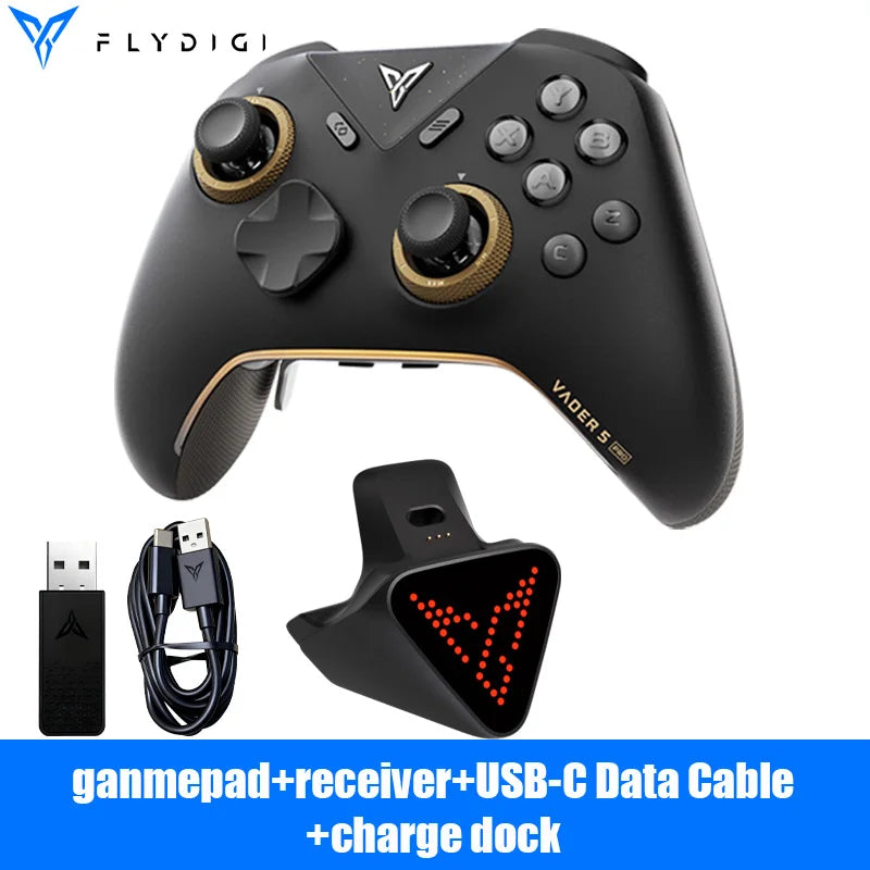 In Stock Flydigi Vader 5 Pro V2 global version Wireless Bluetooth Gamepad Controller Multi-Platform for PC NS2 Mobile Steam