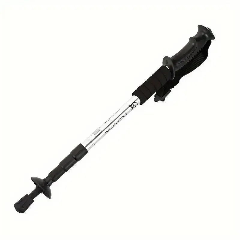 Ultralight Foldable Trekking Poles Shock Absorption Hiking Walking Sticks - Urbizia