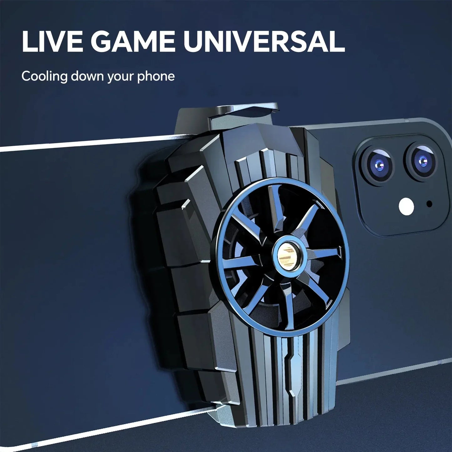 Portable USB Mobile Phone Cooling Fan for Gaming & Overheating Control