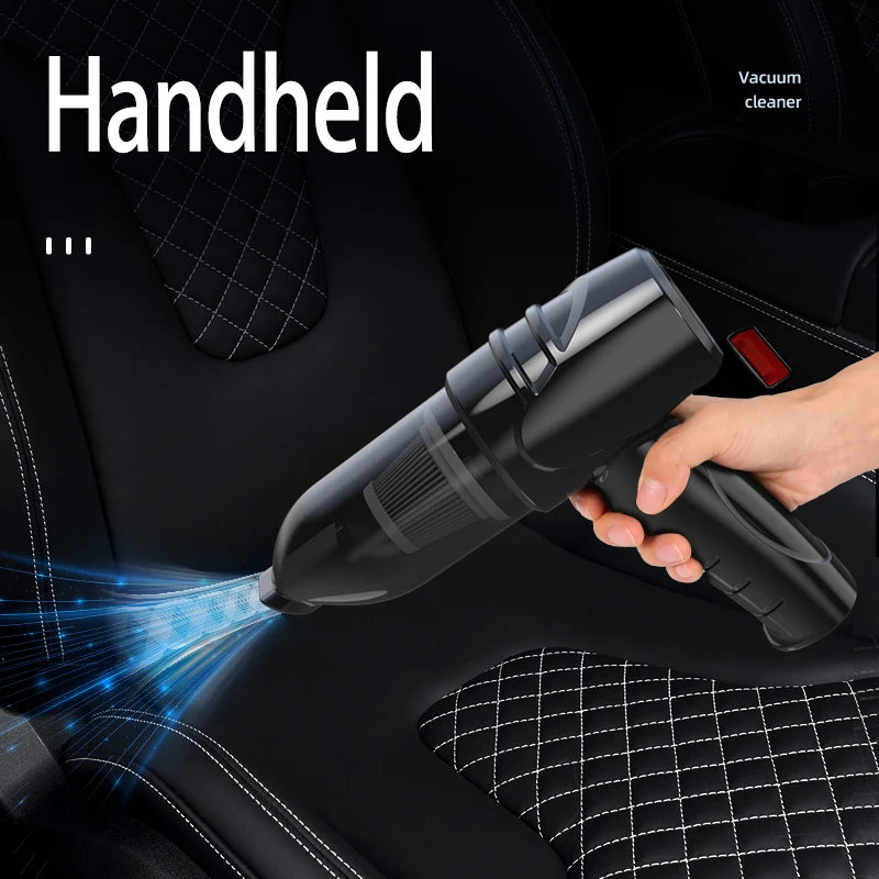Wireless Car Vacuum Cleaner High-Power Dual-Use (Car & Home) Powerful Multi-Functional Handheld Vacuum with Strong Suction