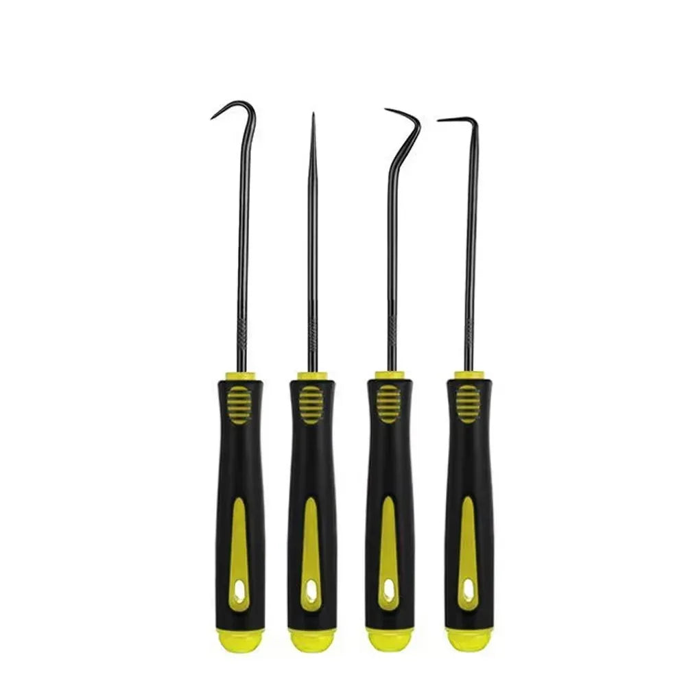 10/4Pcs Precision Pick and Hook Set, Car Auto Oil Seal/O-Ring Seal Gasket Pick Mini Precision Hooks Professional Puller Remover - Urbizia
