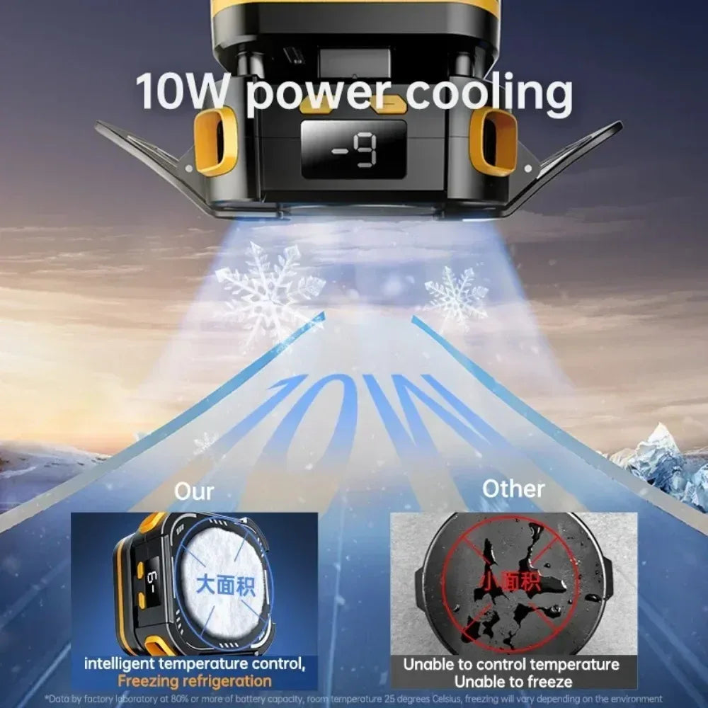 P70 10W Semiconductor Phone Cooler with 2000mAh Battery