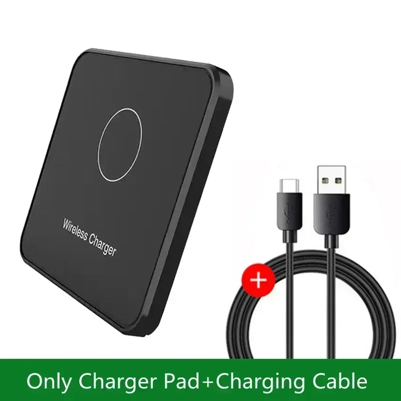 30W Wireless Charger Pad Stand Desktop Ultra-thin Mobile Phone For iPhone 15 14 13 12 Samsung Xiaomi Fast Charging Dock Station - Urbizia