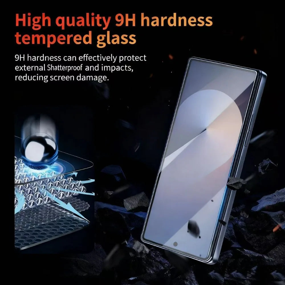 3Pcs Full Cover HD Screen Protector for Samsung Galaxy S26 S25 S24 Ultra S23 S22 S21 Plus S25 S24 S23 FE Easy Installation Glass