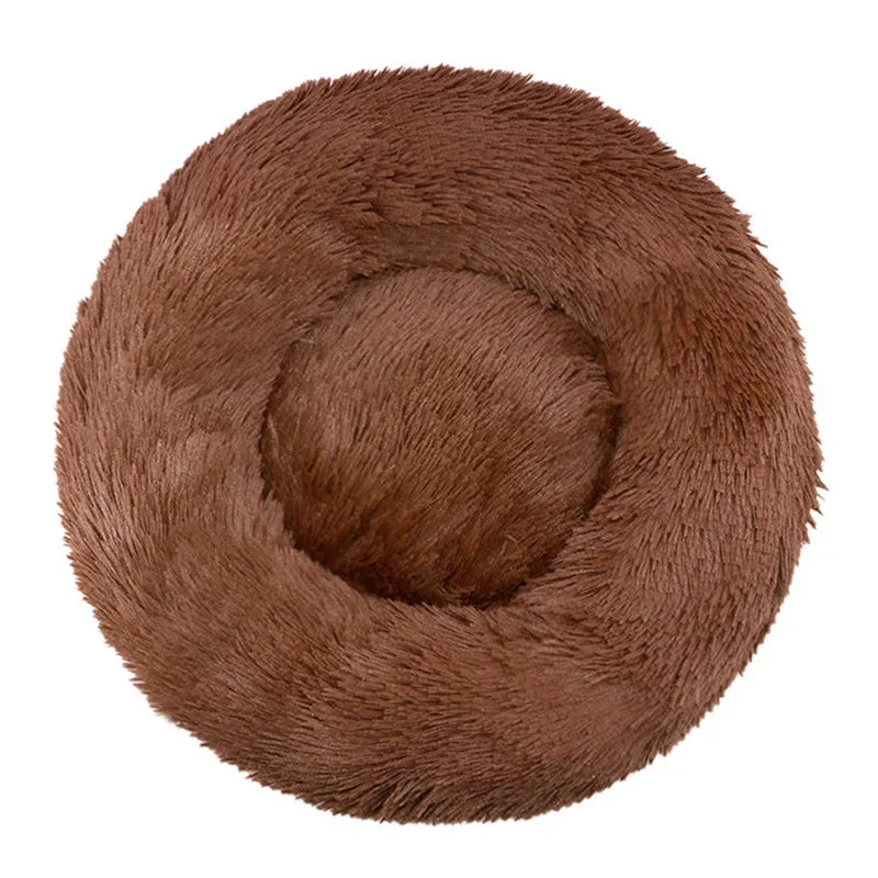 CozyRound™ Plush Pet Bed (40–90cm) - Urbizia