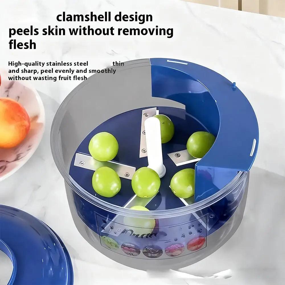 Automatic Electric Fruit & Garlic Peeler Machine