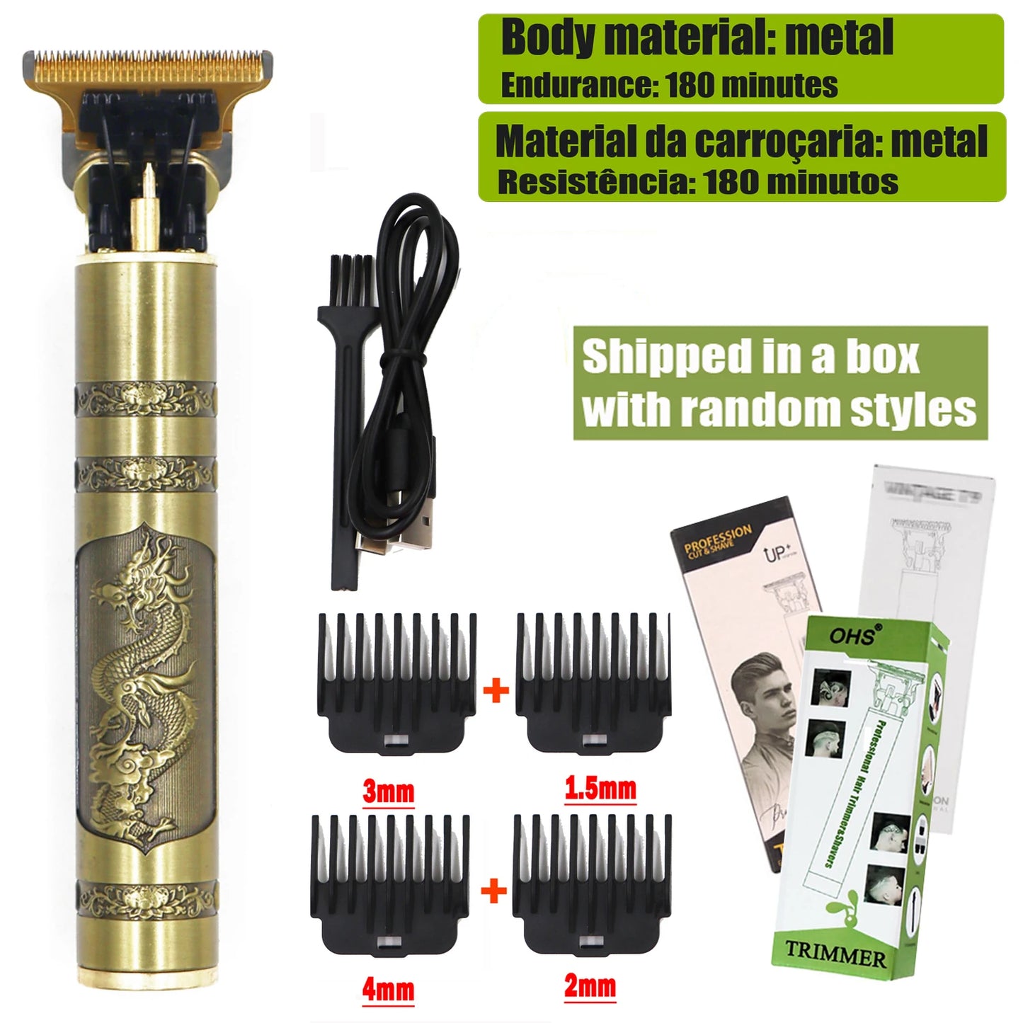 T9 Hair Clipper Professional Beard & Hair Trimmer - Urbizia