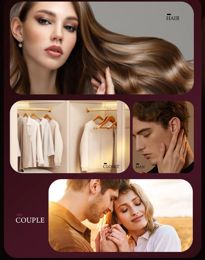 Set of 2 Coconut Perfume Sprays – Dual-Use Hair & Body Freshener with Long-Lasting Aroma, Compact & Travel-Ready Fragrance Spray