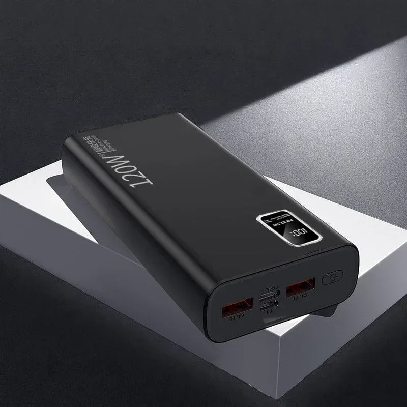 For Xiaomi Original 50000mAh Powerbank External Spare Battery Portable Charger Super Fast Charging For iPhone Samsung Power Bank