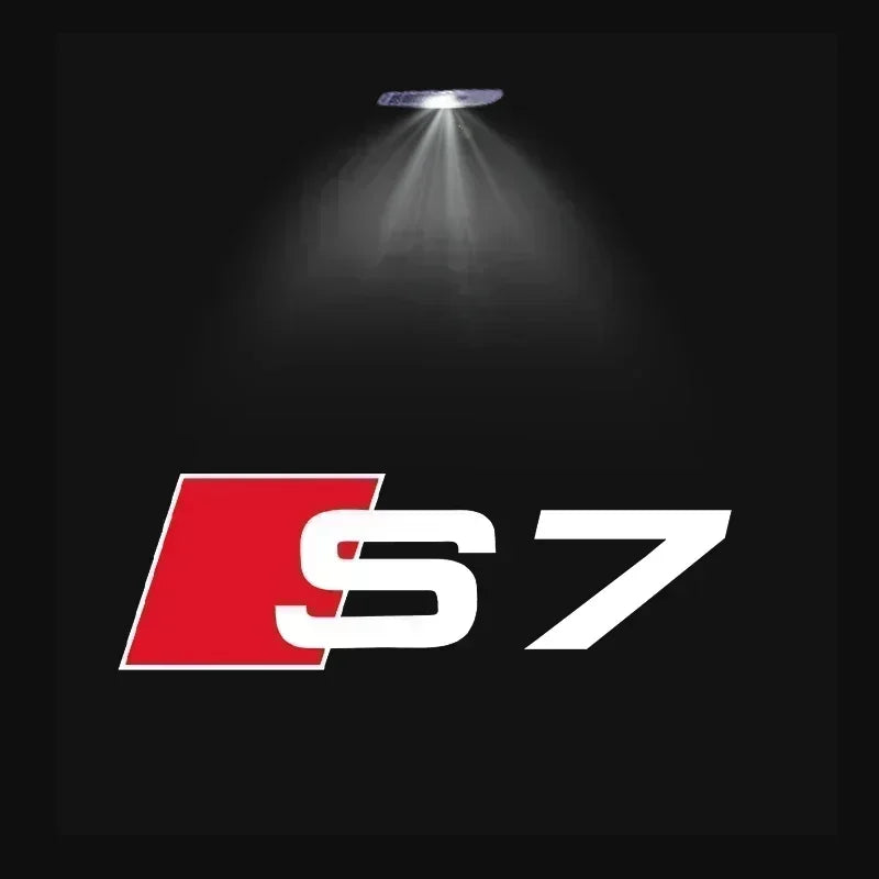 Car Door Welcome Light – LED HD Projector Lamp for Audi Models