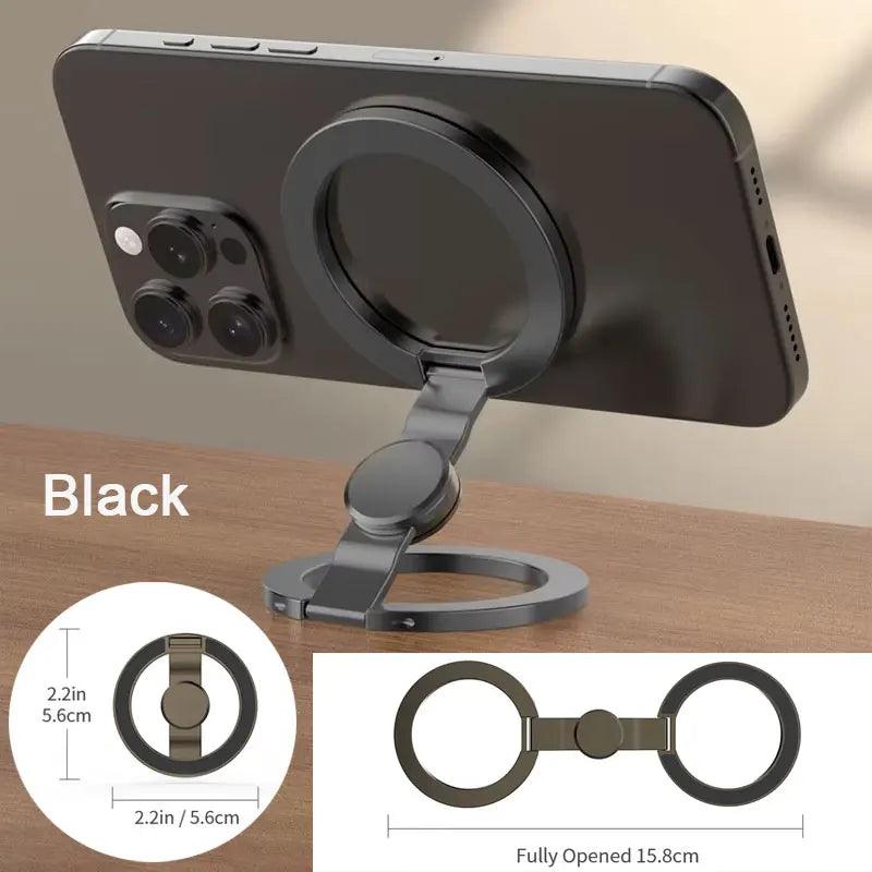 For MagSafe Double Sided Magnetic Phone Ring Holder Portable Folding Cellphones Stand Phone Accessories Support Bracket Grip