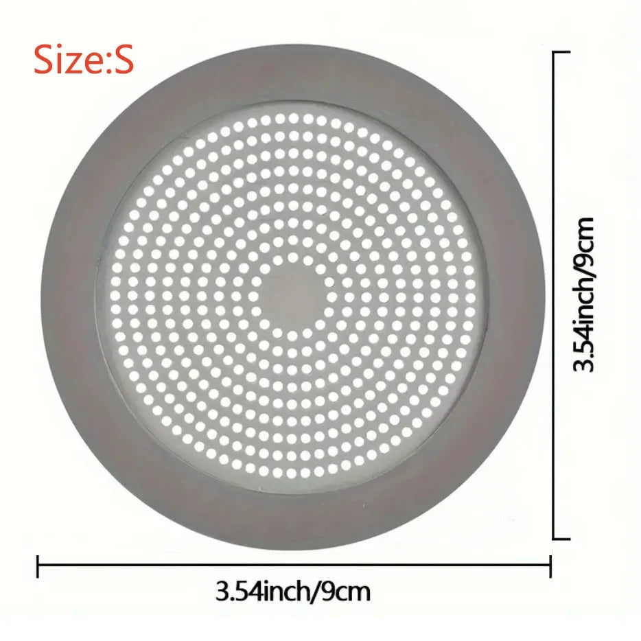 Stainless Steel Floor Drain Hair Catcher – Shower Drain Filter Protector