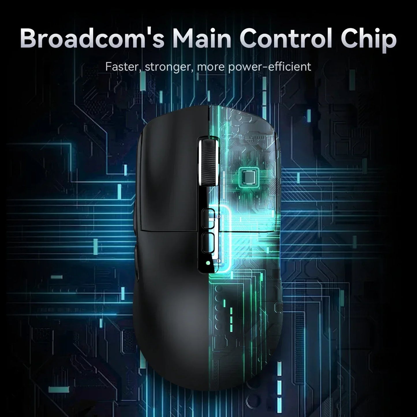 Attack Shark X6 Gaming Mouse – PAW3395 Sensor, Tri-Mode Bluetooth/2.4G, RGB Magnetic Charging Base
