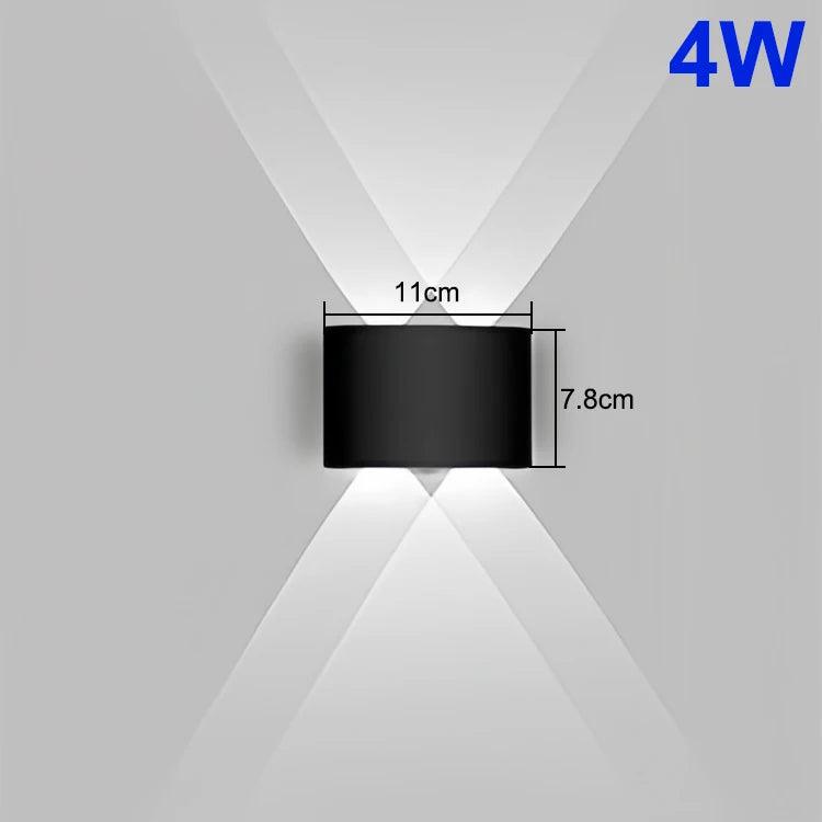 Up and Down LED Wall Lamp – Indoor & Outdoor, Waterproof