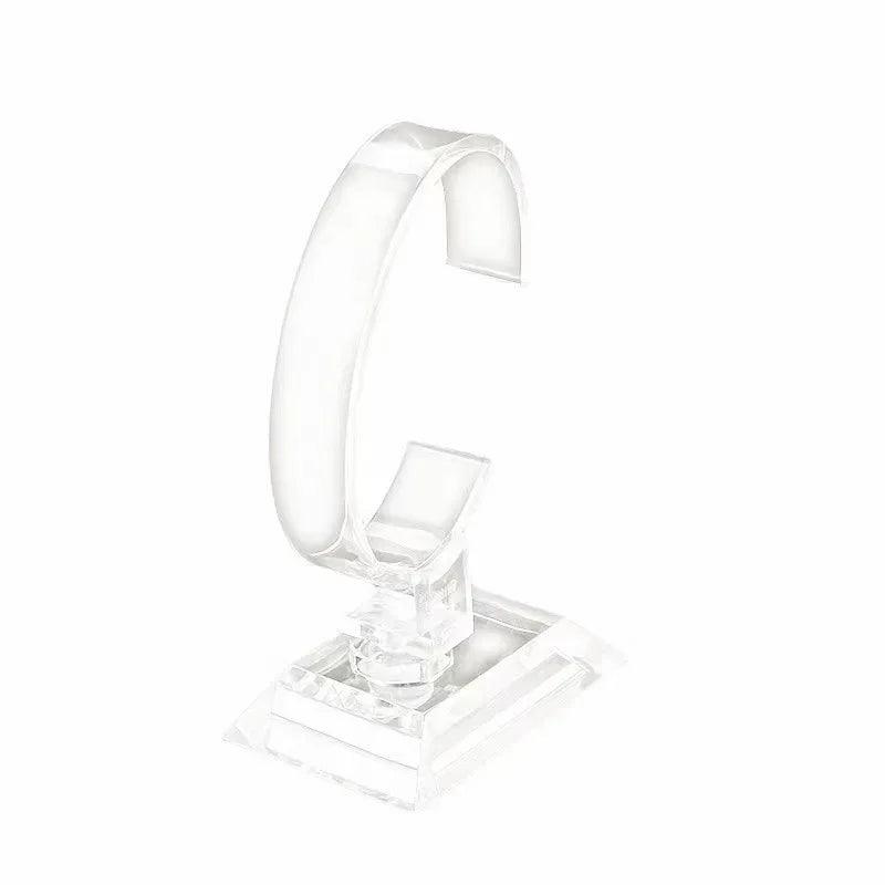 Wholesale transparent watch display rack C-ring transparent bracket counter display rack watch bracelet display props