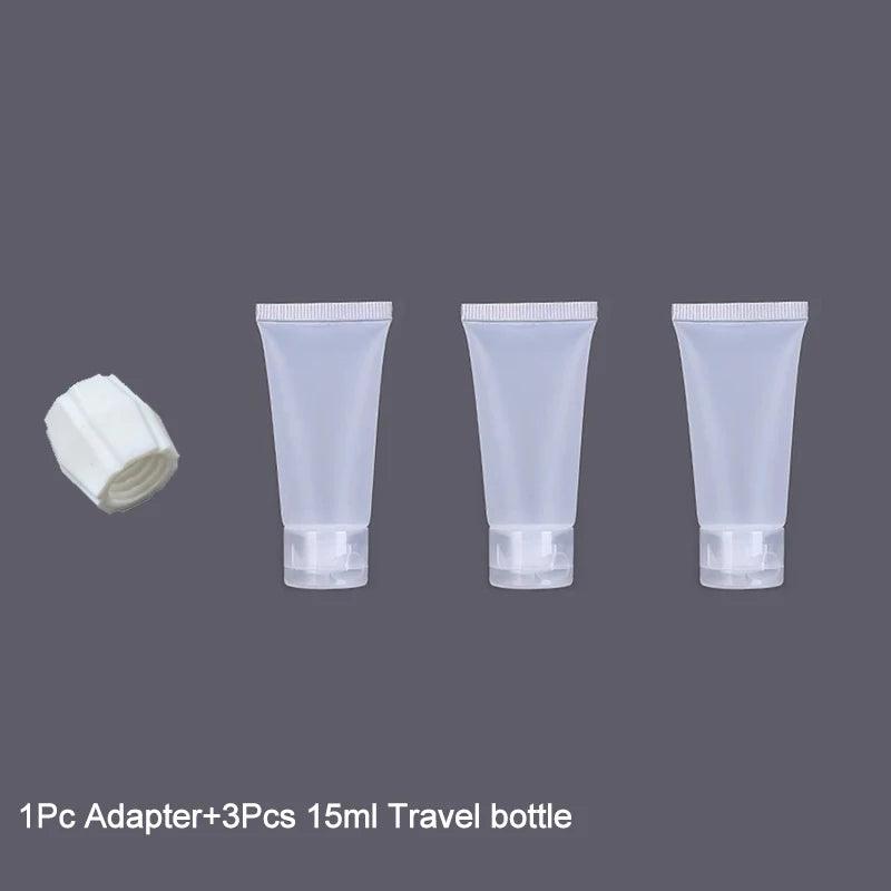 Toothpaste Squeezer Adapter,No-Spill Tube Roller for Travel, Home, Bathroom Organizer Toothpaste Saver Tool Toothpaste Dispenser