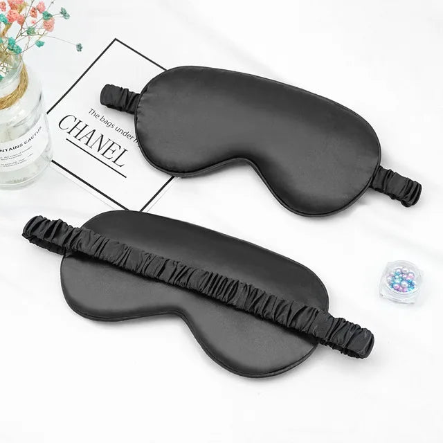 Silk Sleep Eye Mask – Light Blocking Travel Eyeshade