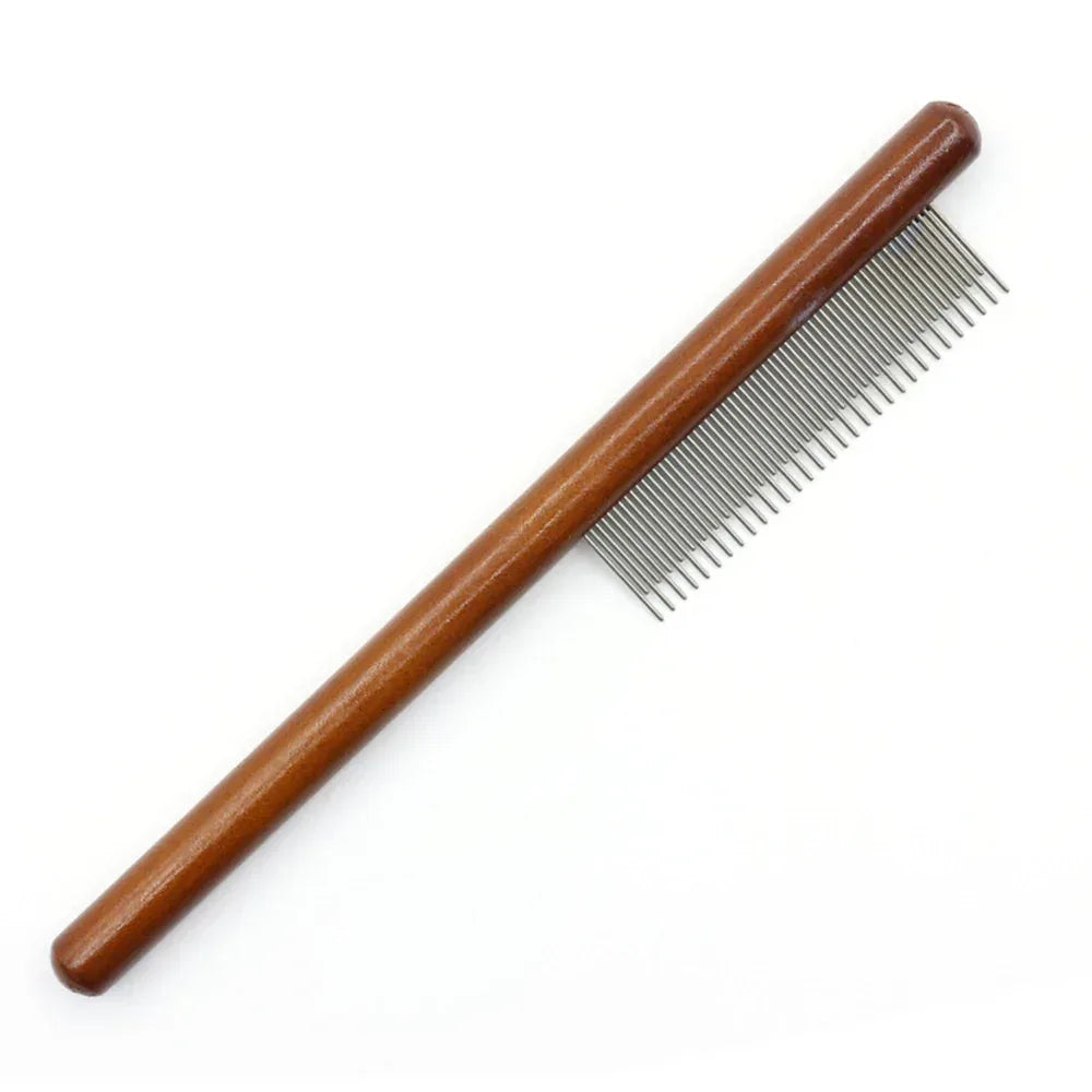 Cat Comb Cat Comb Brush Long Hair Cat Needle Comb Open Knots To Remove Floating Hair Accessories Pet Row Comb - Urbizia